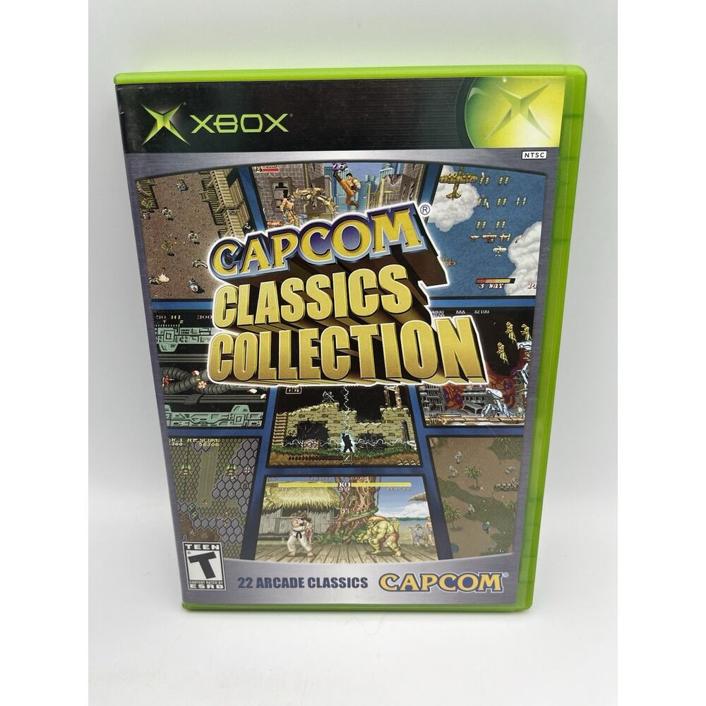 Capcom Classics Collection - Microsoft Xbox Complete Tested Authentic